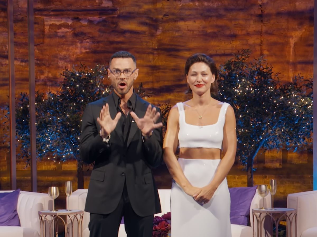 Hosts Matt and Emma Willis