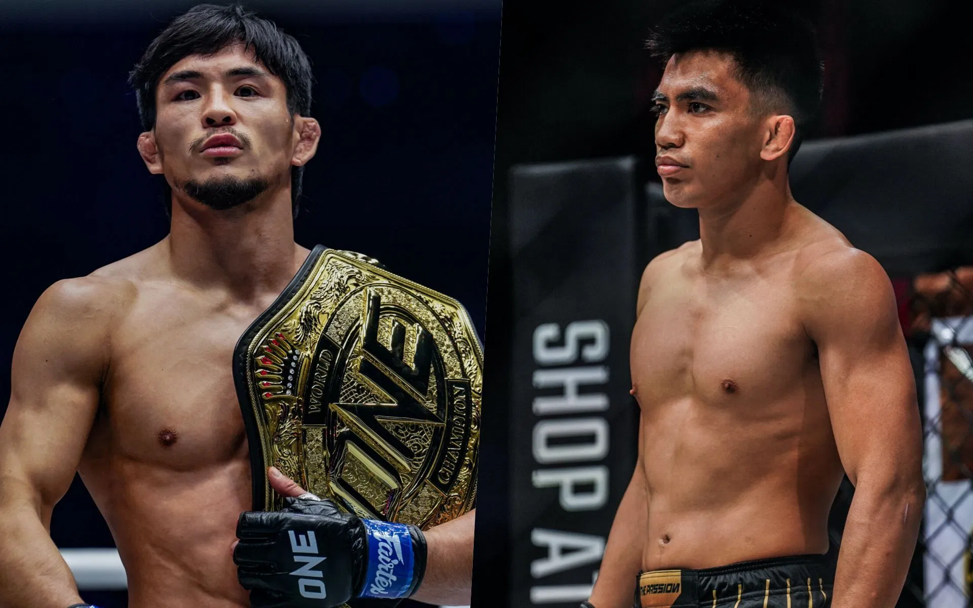 Yuya Wakamatsu (L) and Joshua Pacio (R) | Image by ONE Championship