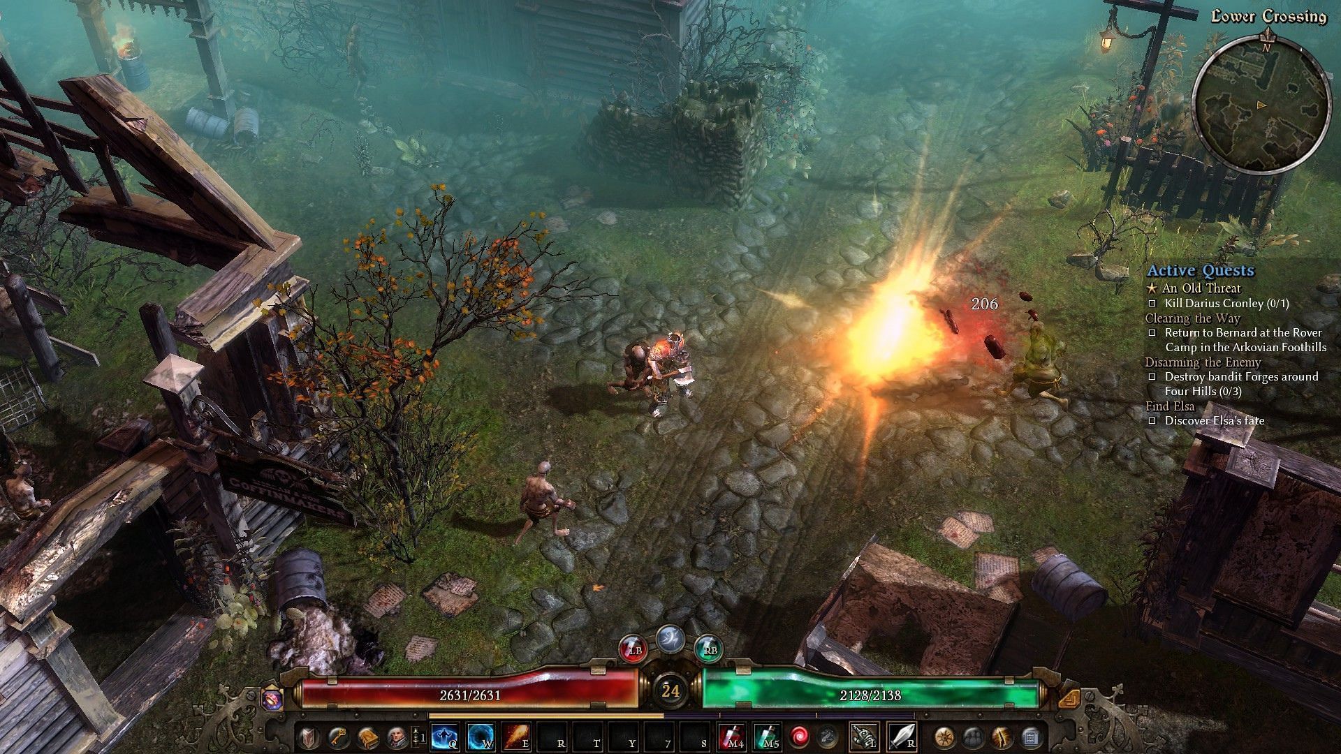 Grim Dawn provides extensive character building (Image via Crate Entertainment)