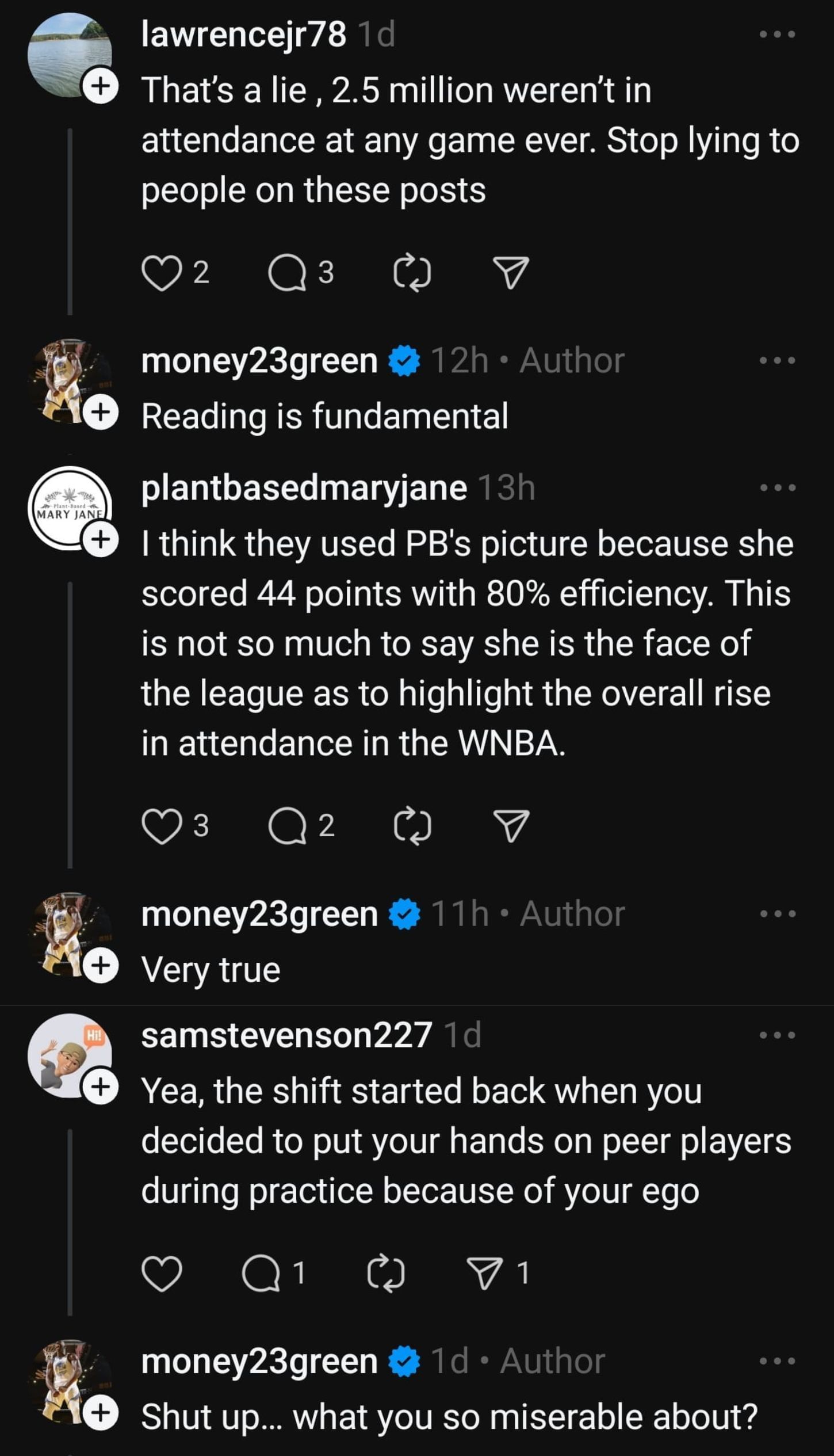 Draymond Green&rsquo;s comments on Threads