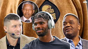 "Is he Nelson Mandela?" - Jason Whitlock appalled by Shedeur Sanders hype train, calls out Tim Tebow-fication of Coach Prime's son after Browns debut