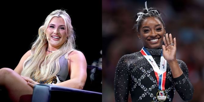 WWE star Tiffany Stratton reveals the Simone Biles memorabilia she wishes to own