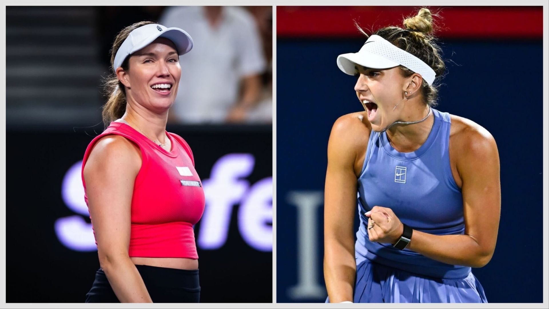 Danielle Collins vs Jaqueline Cristian - Image Source: Getty 