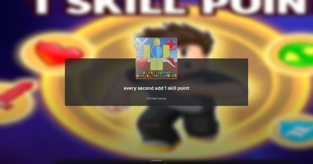 Code Point Roblox Every Second Add 1 Skill Point codes