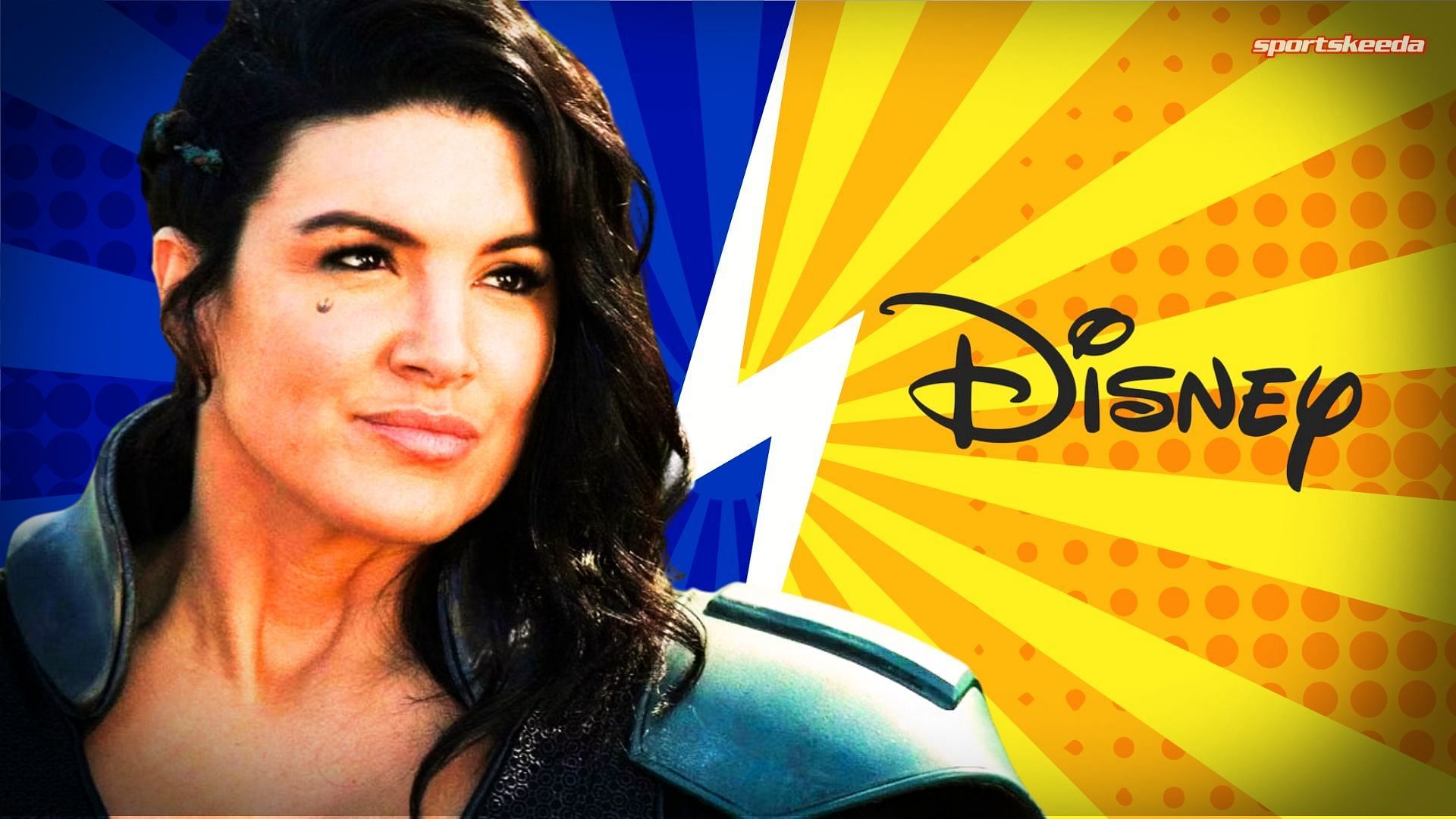 Gina Carano and Disney settles dispute over her The Mandalorian exit (Custom cover edited by Sportskeeda, Original Image [Disney+])