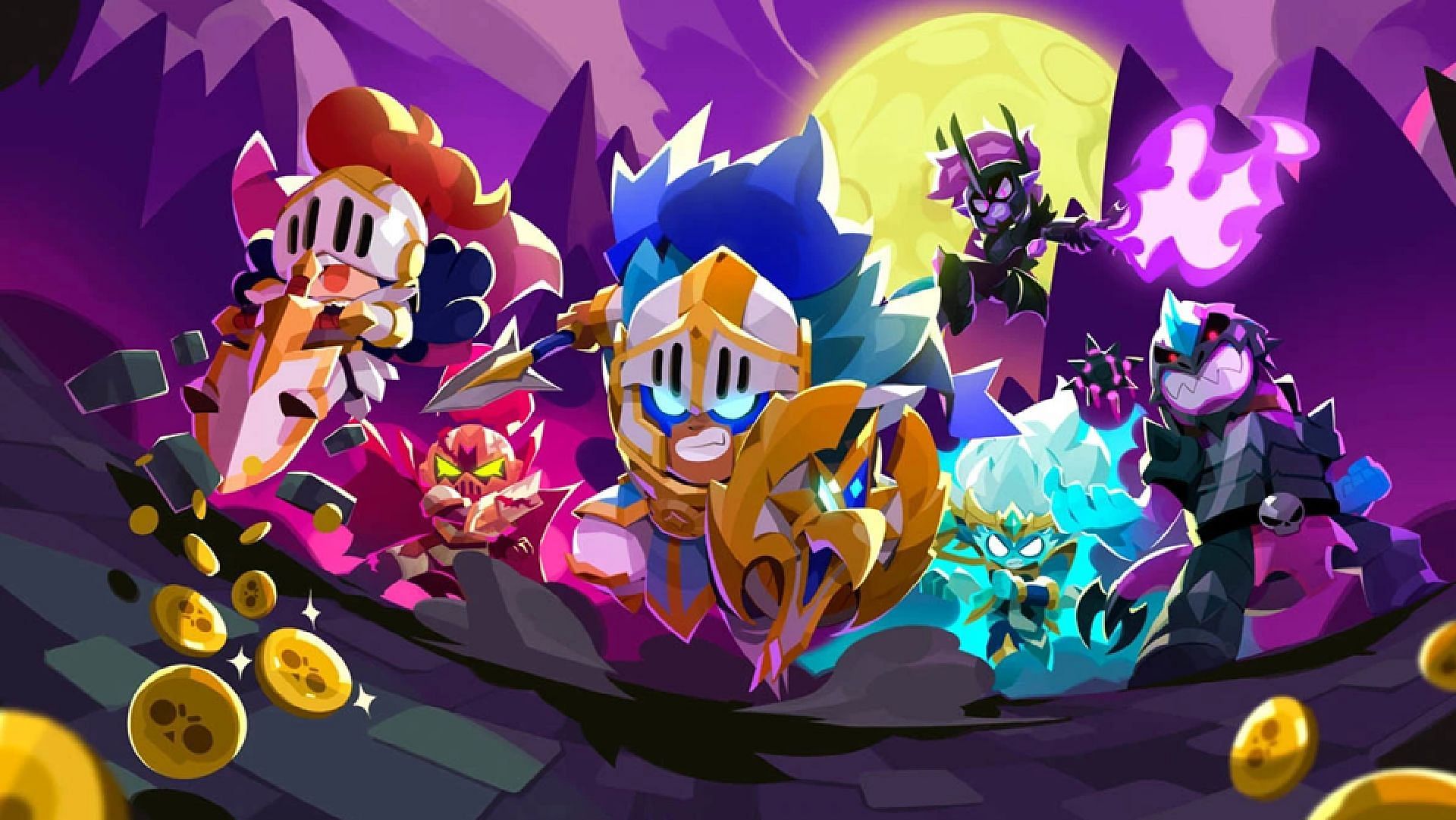 Brawl Stars knights of the Starr Table 
