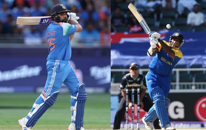 Rohit Sharma vs Sanath Jayasuriya - comparing their stats in ODI cricket after 273 matches