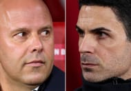 Arne Slot and Mikel Arteta