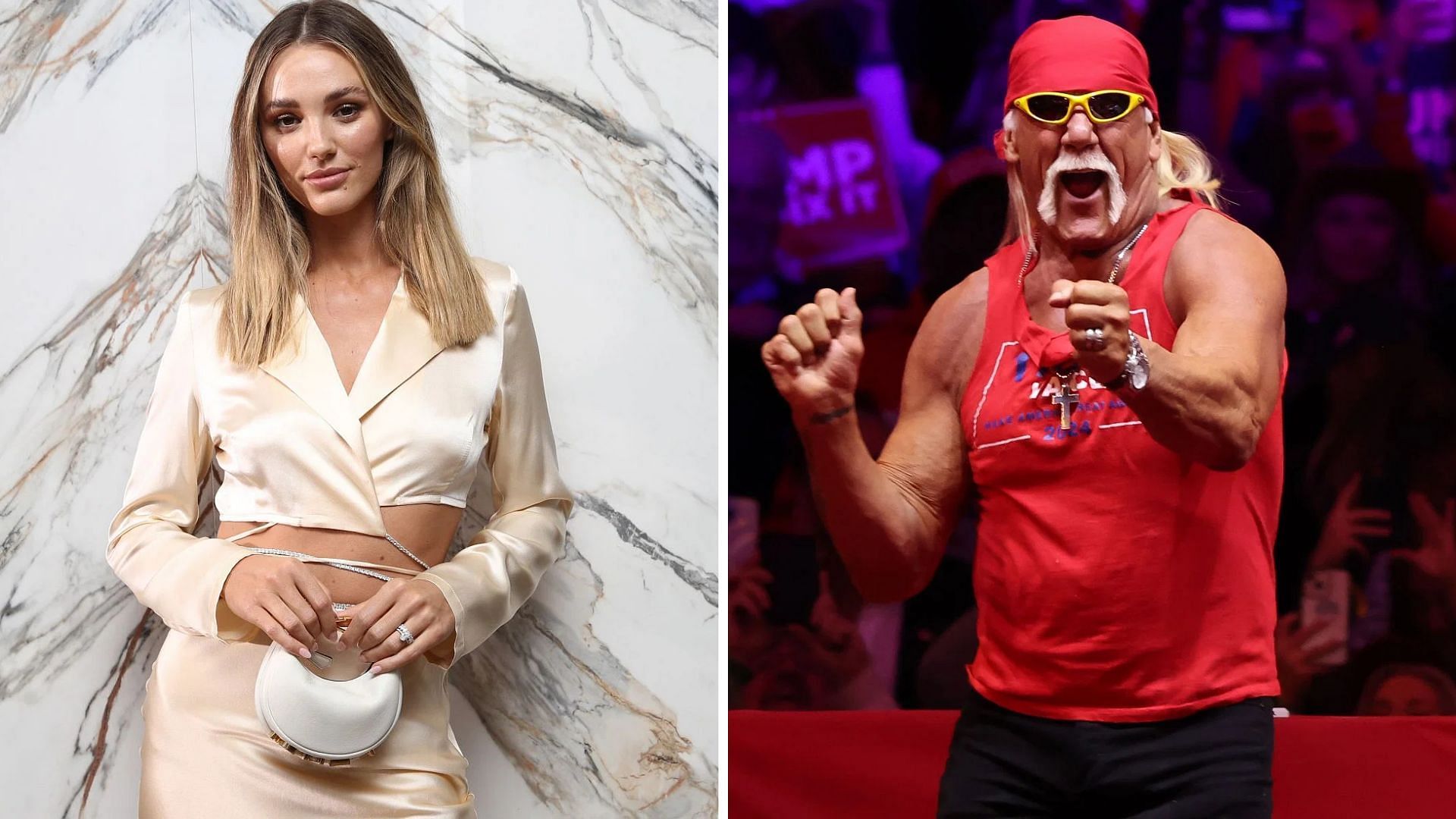 Brooke Hogan and Hulk Hogan (Image via Getty)