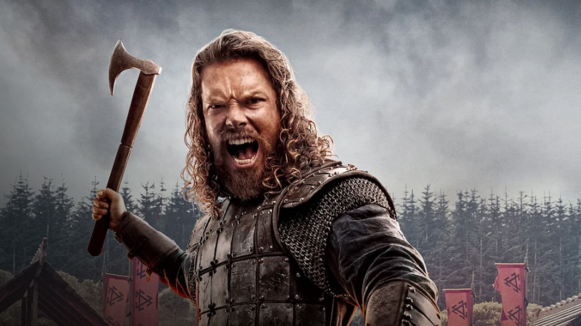 The series follows a growing conflict between the Vikings and the native English (Image via Netflix)