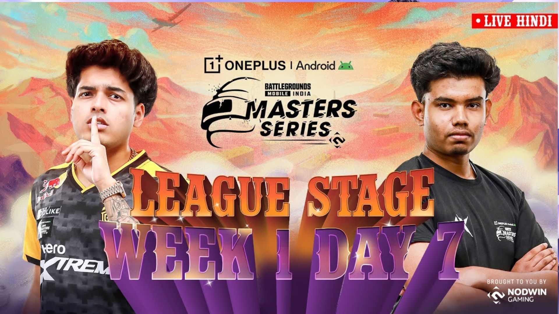 Day 7 of BGMS 2025 Week 1 takes place on Sunday (Image via YouTube/Nodwin Gaming)