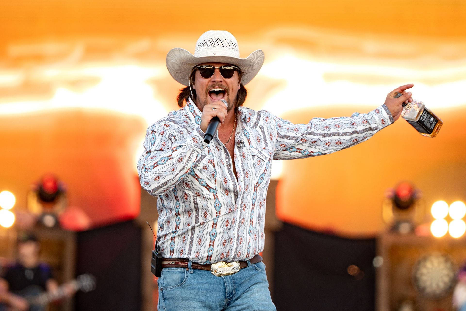 Gavin Adcock at the 2025 Country Thunder Wisconsin (Image via Joshua Applegate/Getty Images)
