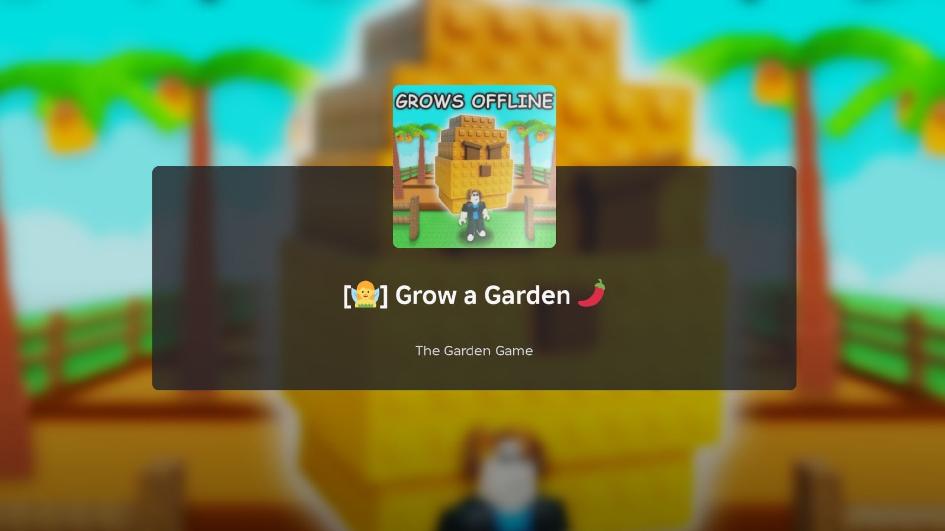 Grow a Garden Fairy loading screen