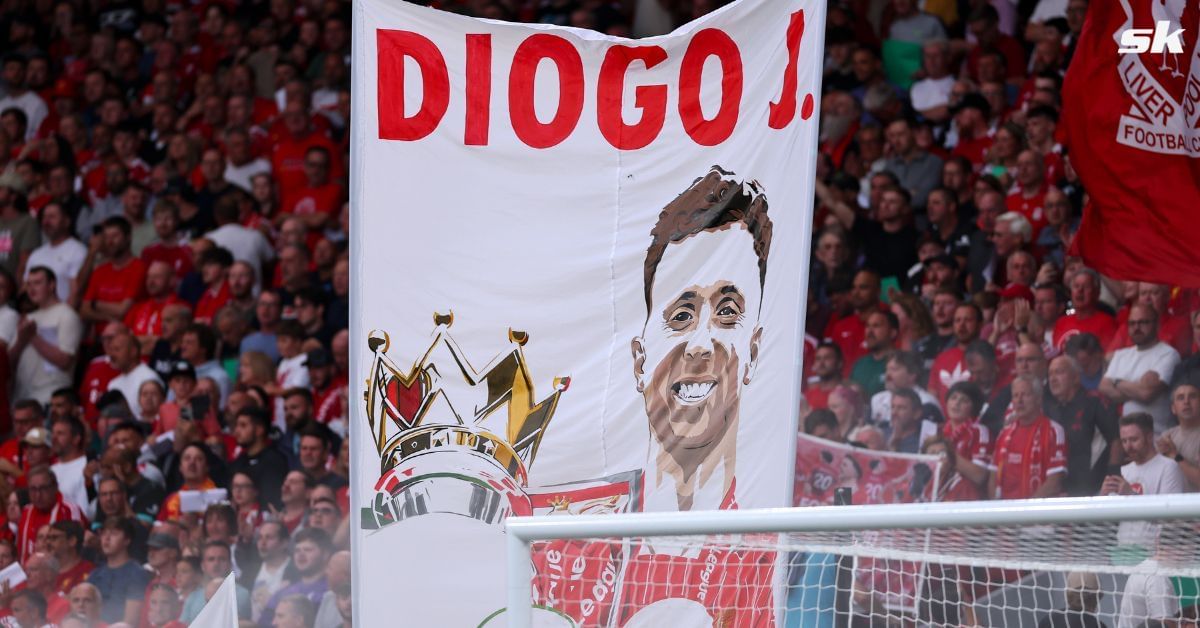 Liverpool paid tribute to Diogo Jota during their first game of the new season