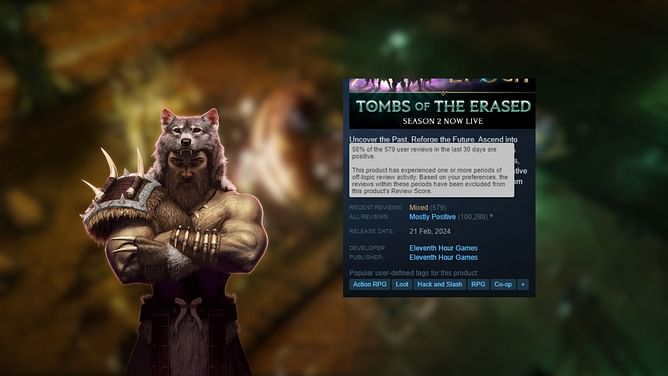 Why is Last Epoch getting review-bombed on Steam?
