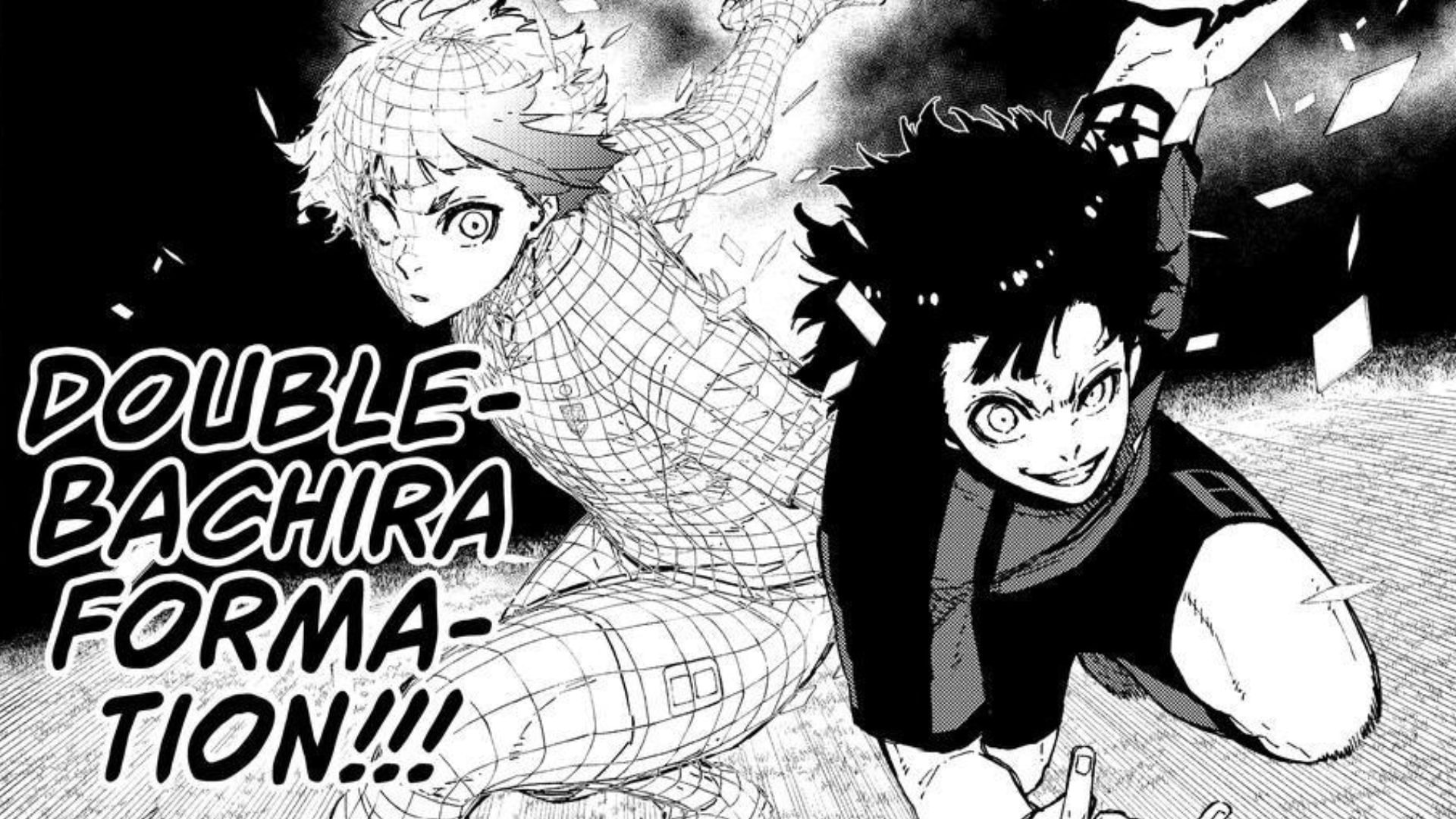 Reo Mikage and Meguru Bachira as seen in the Blue Lock manga (Image via Kodansha)