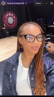 PIC: Notre Dame star Hannah Hidalgo shares her glamorous look from Unrivaled's 2025 Summit event - Image source: Instagram/hannah.hidalgo3