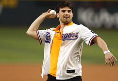 “It feels like home”: Pato O'Ward makes feelings known after ceremonial first pitch for Texas Rangers-New York Yankees’ game