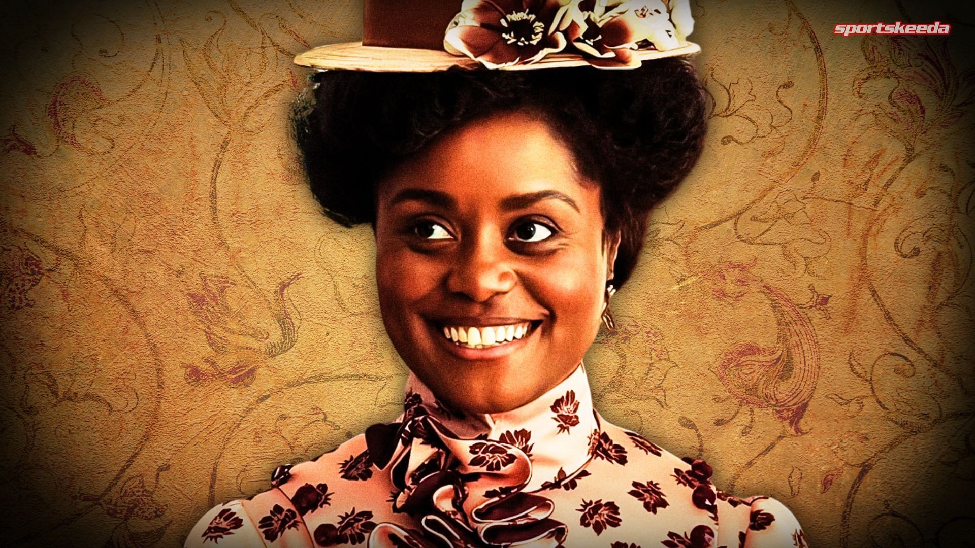 Den&eacute;e Benton stars as Peggy Scott in The Gilded Age season 3 (Custom cover edited by Sportskeeda, Original Image [HBO Max])