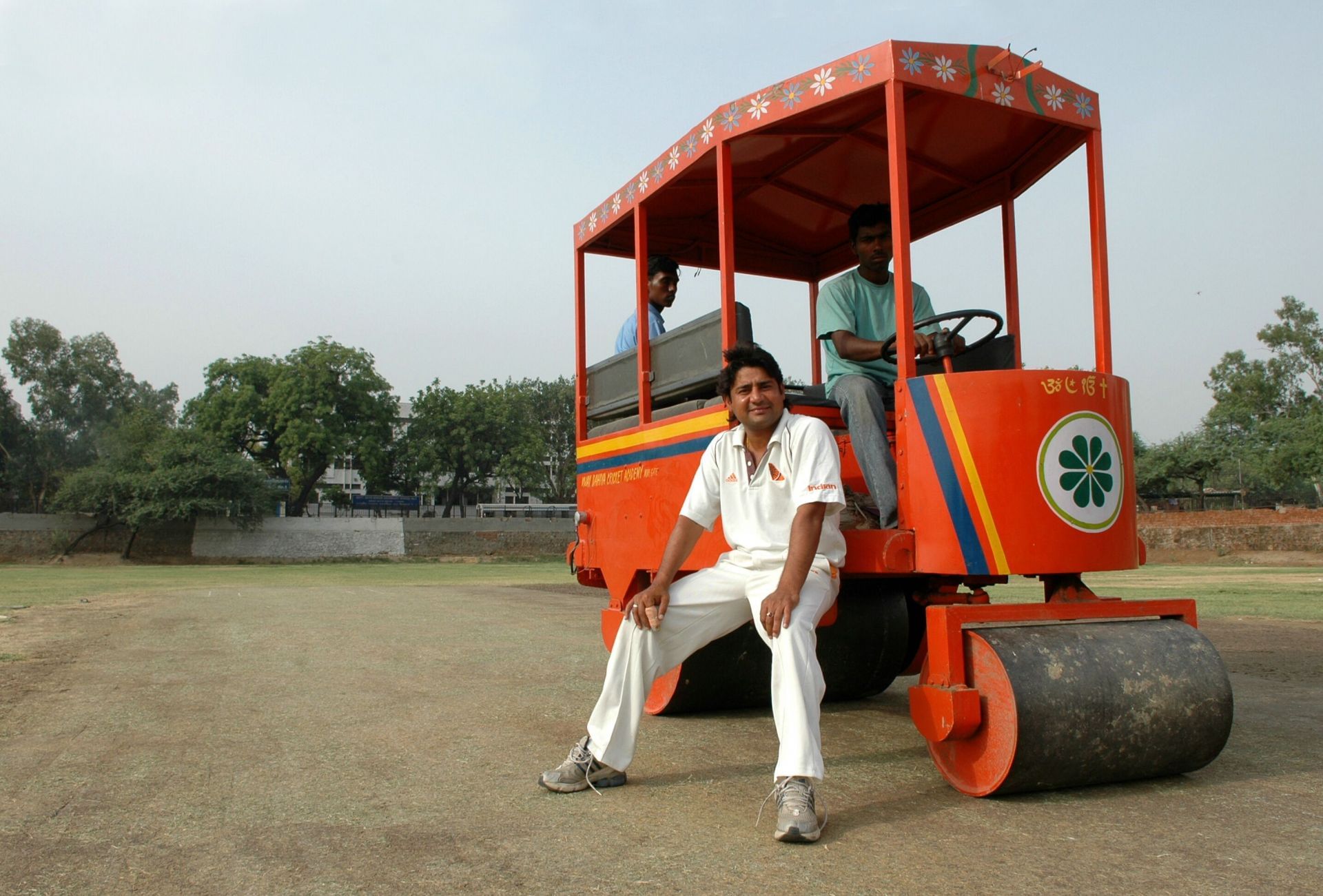 Vijay Dahiya, Cricketer and Cricket Instructor at his Cricket academy in Mori Gate, New Delhi, India. - Source: Getty