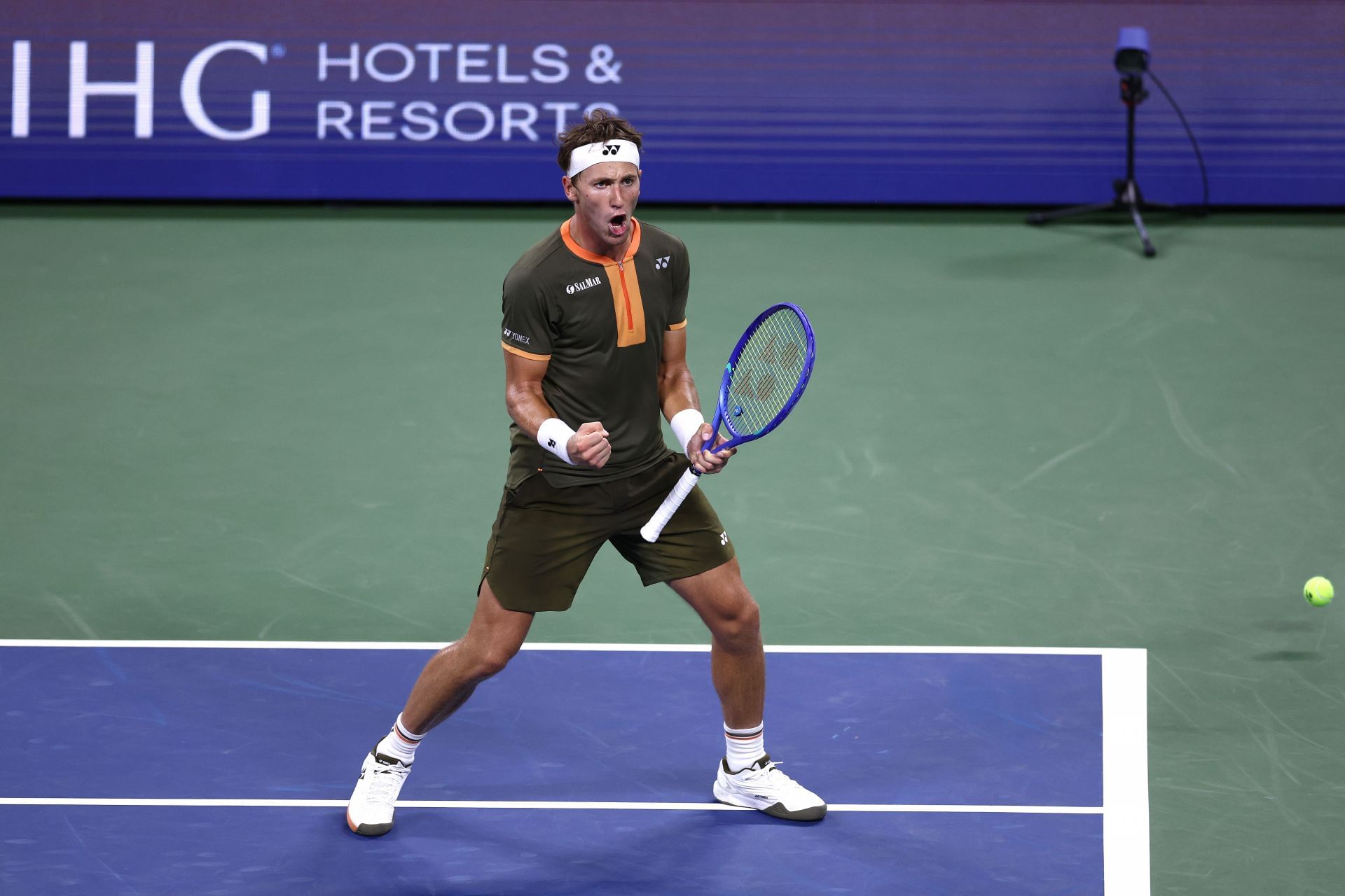 Ruud at the 2025 US Open - Day 2 - Source: Getty
