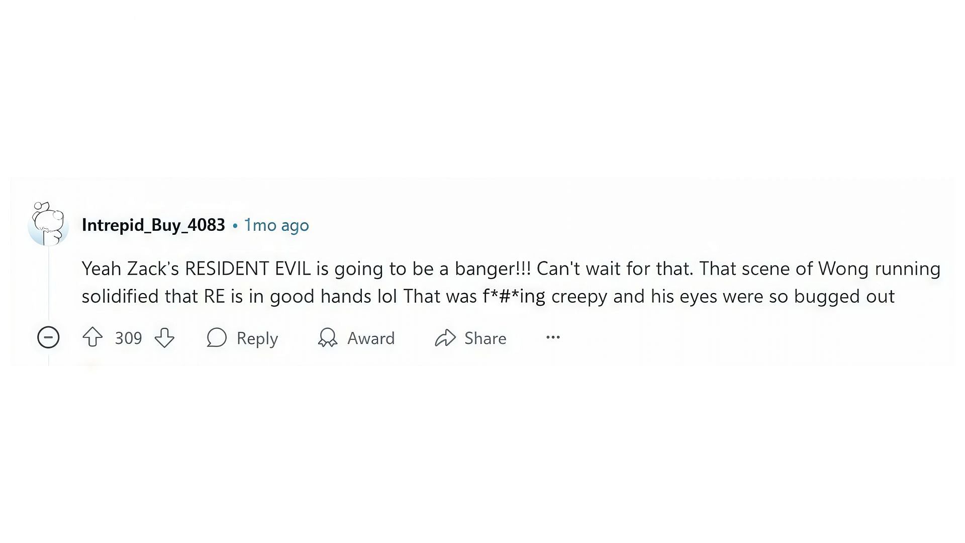 Netizens share enthusiasm for Weapons (Image via Reddit)