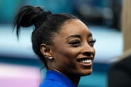 Simone Biles of the USA at the Olympic Games 2024 in Paris, France. (Photo by Getty Images)