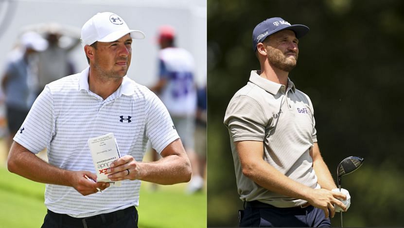 Jordan Spieth and Wyndham Clark