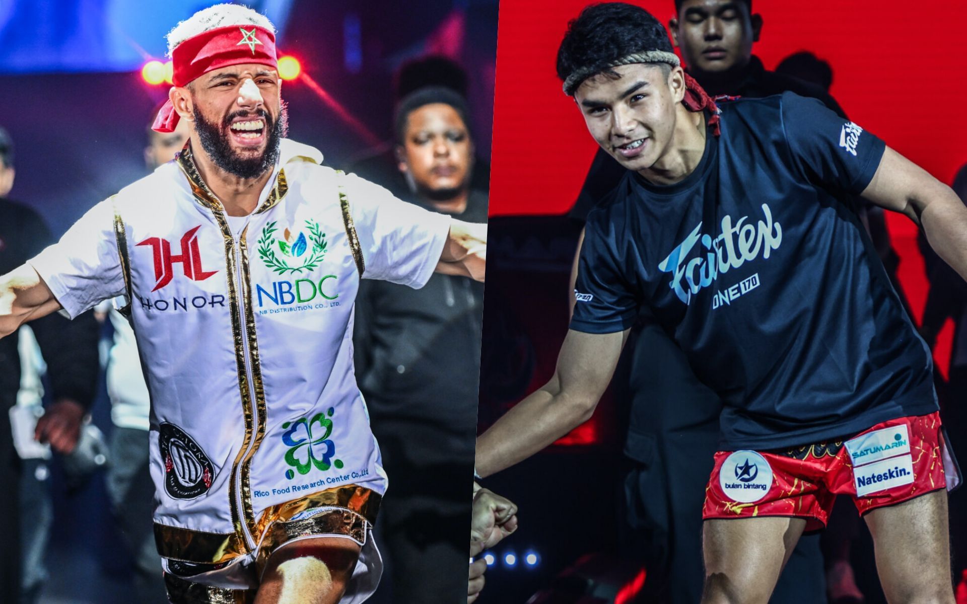 Zakaria El Jamari (L) and Johan Ghazali (R) | Photo by ONE Championship