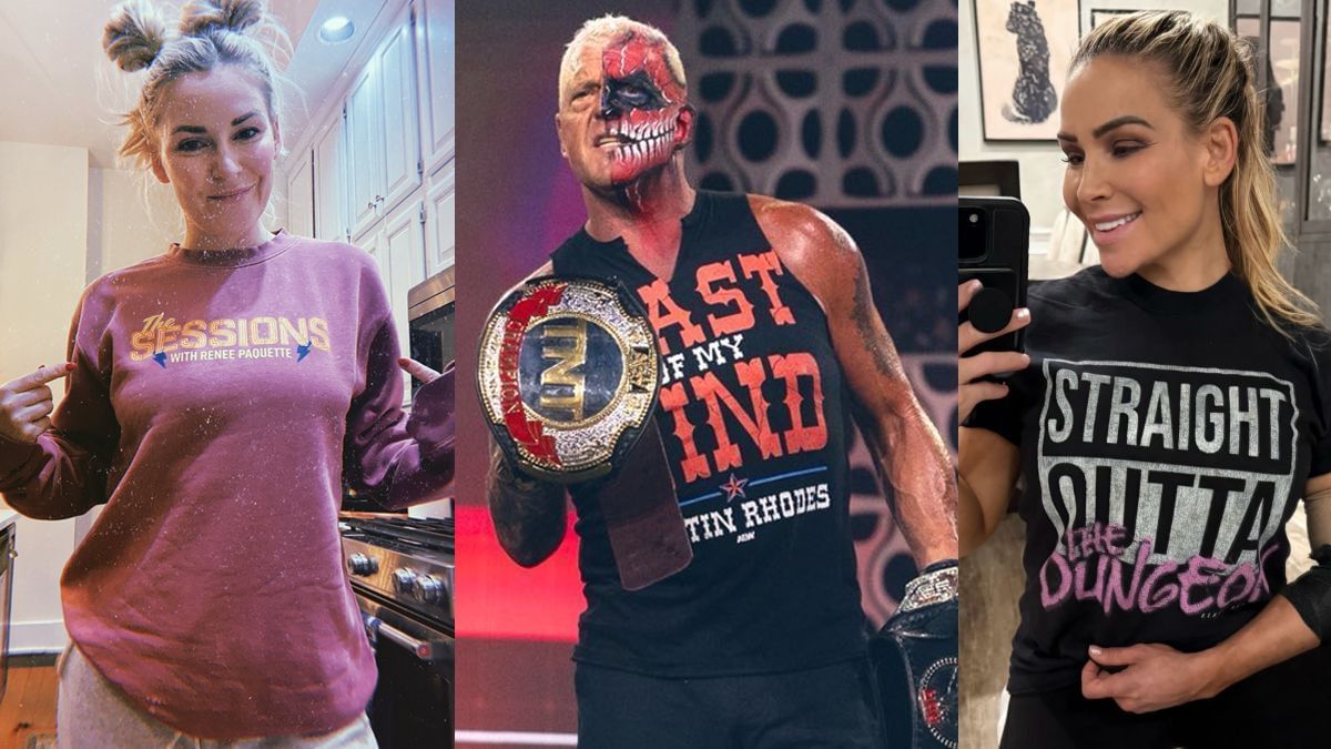Wrestling stars react to AEW star