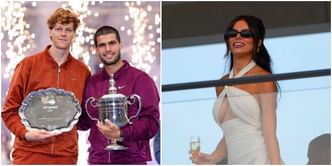"Watches Challengers once": Fans break the internet after Brooke Nader's claim of dating both Carlos Alcaraz & Jannik Sinner during US Open goes viral