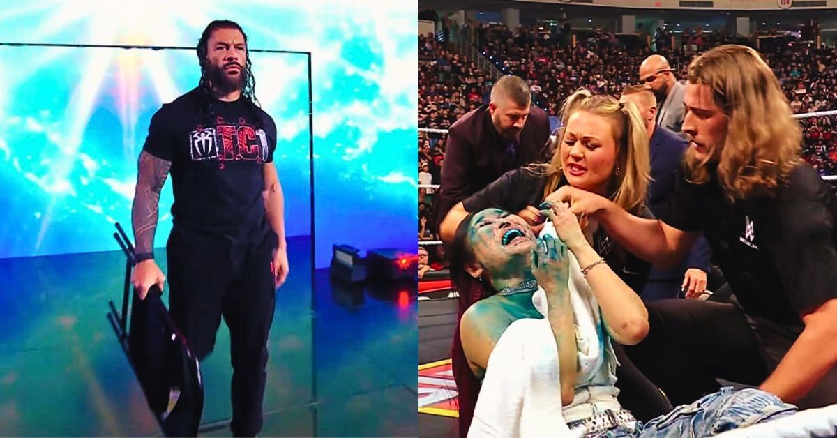 We got some big matches tonight on WWE RAW leading up to the return of Roman Reigns! [Image credits: Screenshots from WWE RAW on NETFLIX]