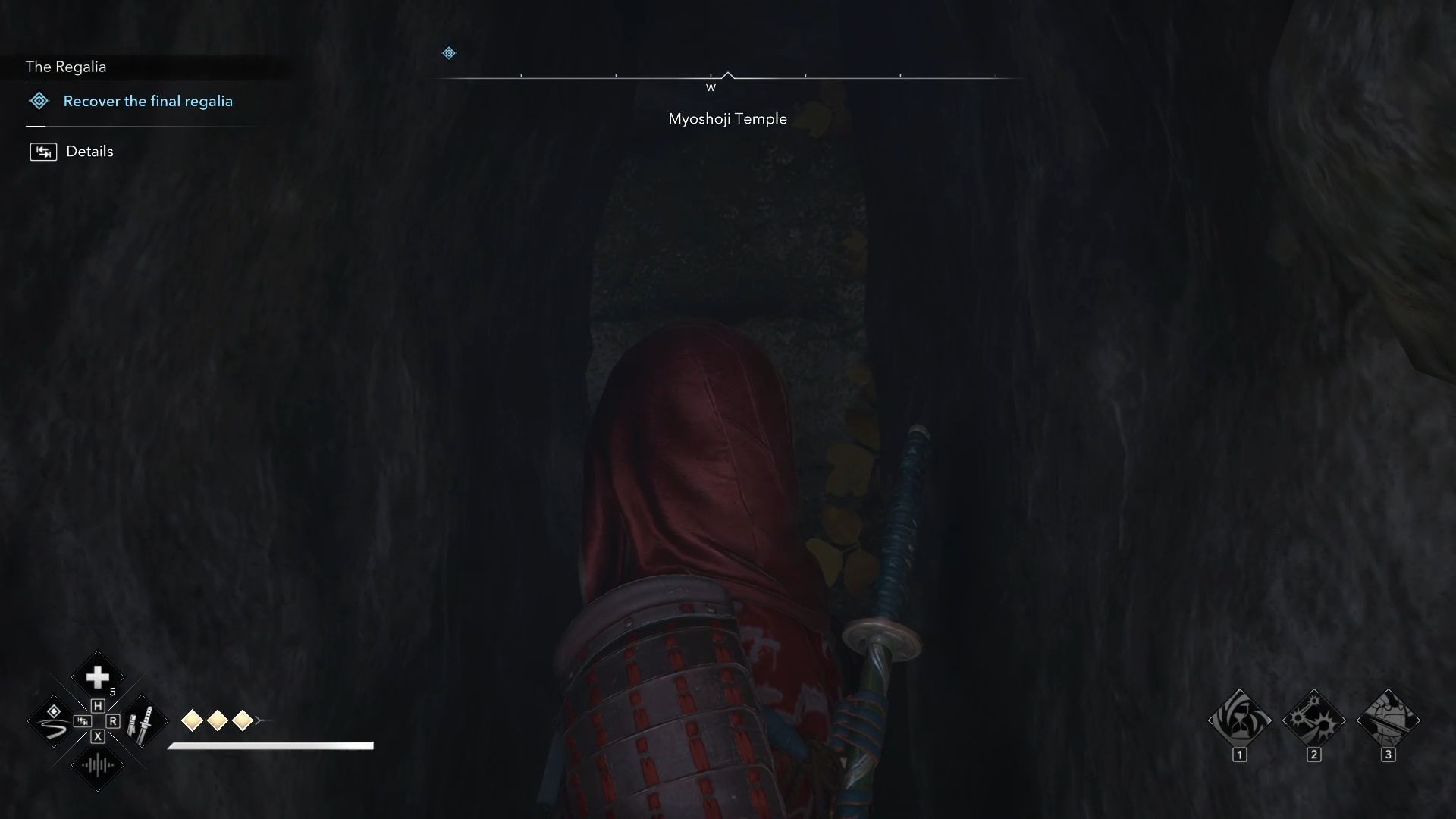 Step inside the waterfall&#039;s secret passage (Image via Ubisoft)