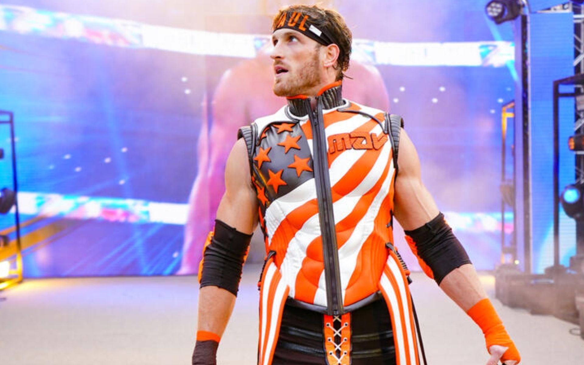 A still from SummerSlam 
