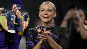 Paul Skenes' girlfriend Olivia Dunne reacts to Caleb Ferguson's wife Carissa celebrating the Mariners' AL West triumph