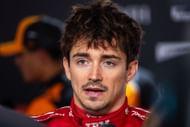 Charles Leclerc speaks after the F1 Azerbaijan Grand Prix Qualifying - Source: Getty