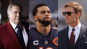 Tom Brady throws shade at Bill Belichick while breaking down Caleb Williams' relationship with Ben Johnson