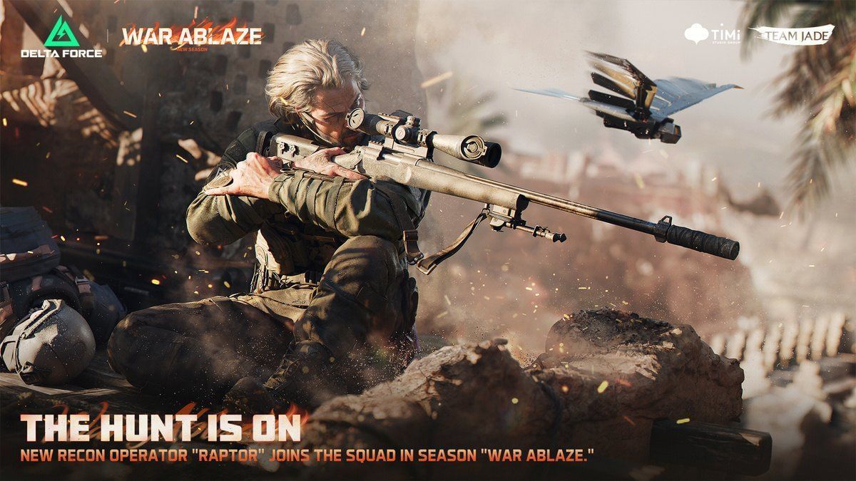 Upcoming Recon class operator &quot;Raptor&quot; (Image via TiMi Studio Group)