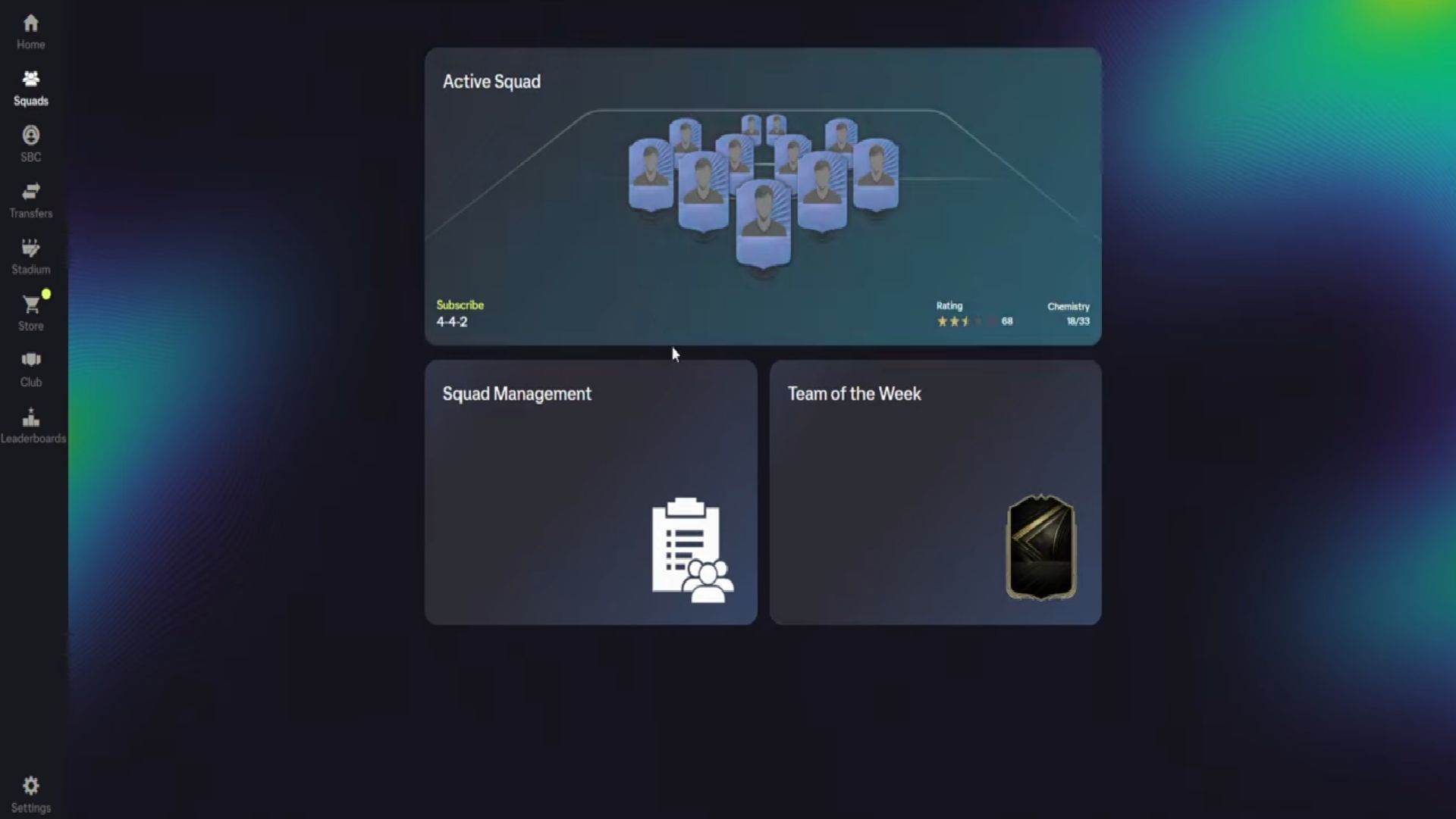 You can change your squad name in EA FC 26&#039;s Web App from the Squad Management section (Image via EA Sports)