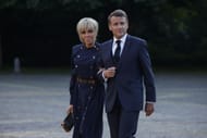 Brigitte and Emmanuel Macron (Image via Getty Images)