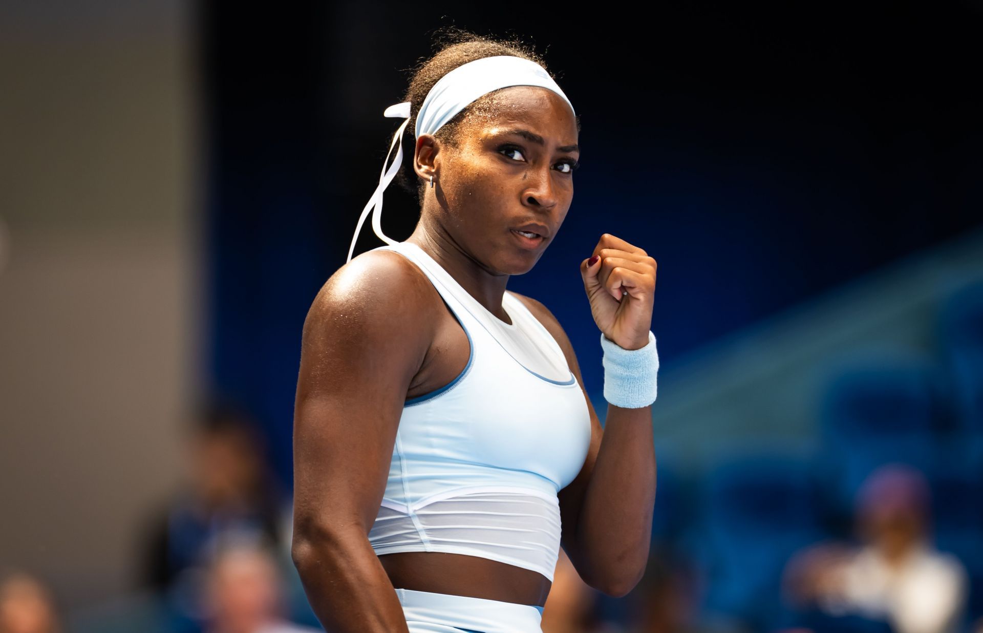Coco Gauff at the 2025 China Open (Source: Getty)