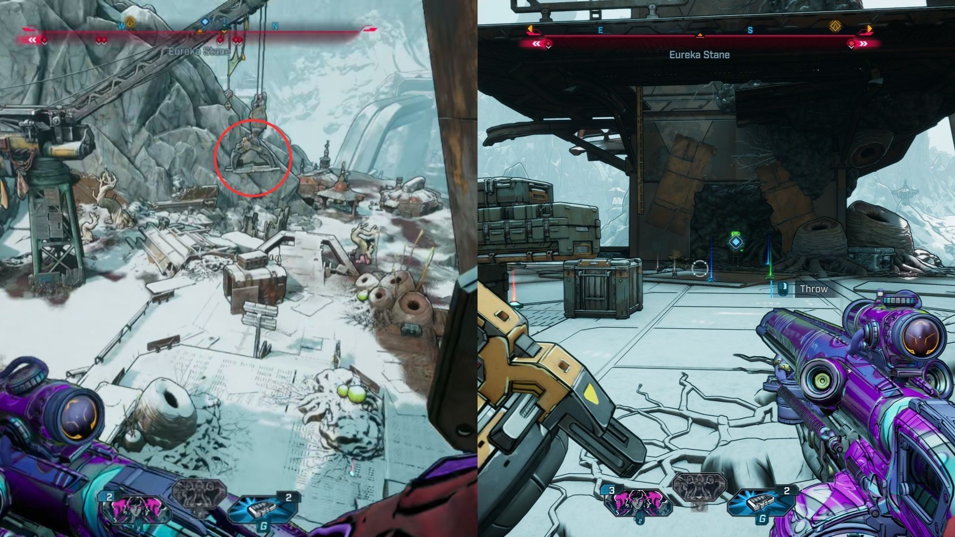 Glide towards the platform for the battery (Image via 2K)