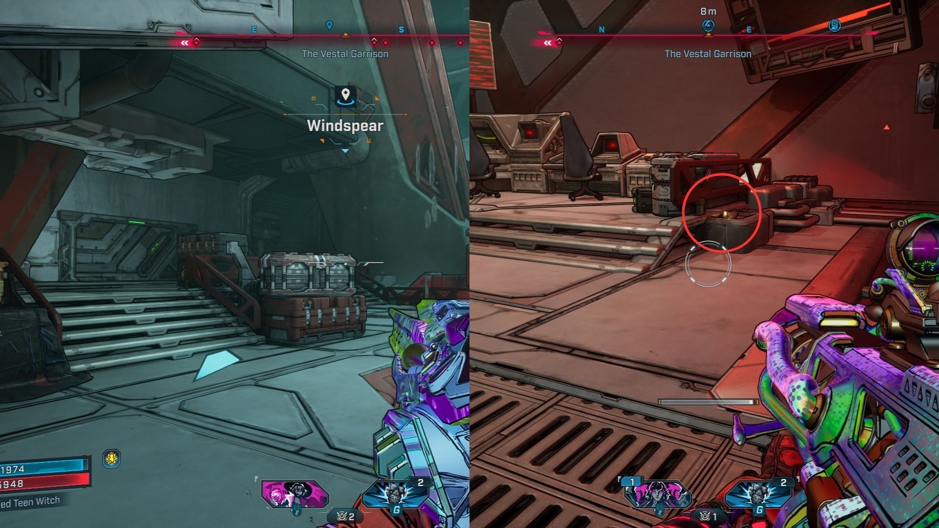 Turn left to enter the control room and find the fragment (Image via 2K)
