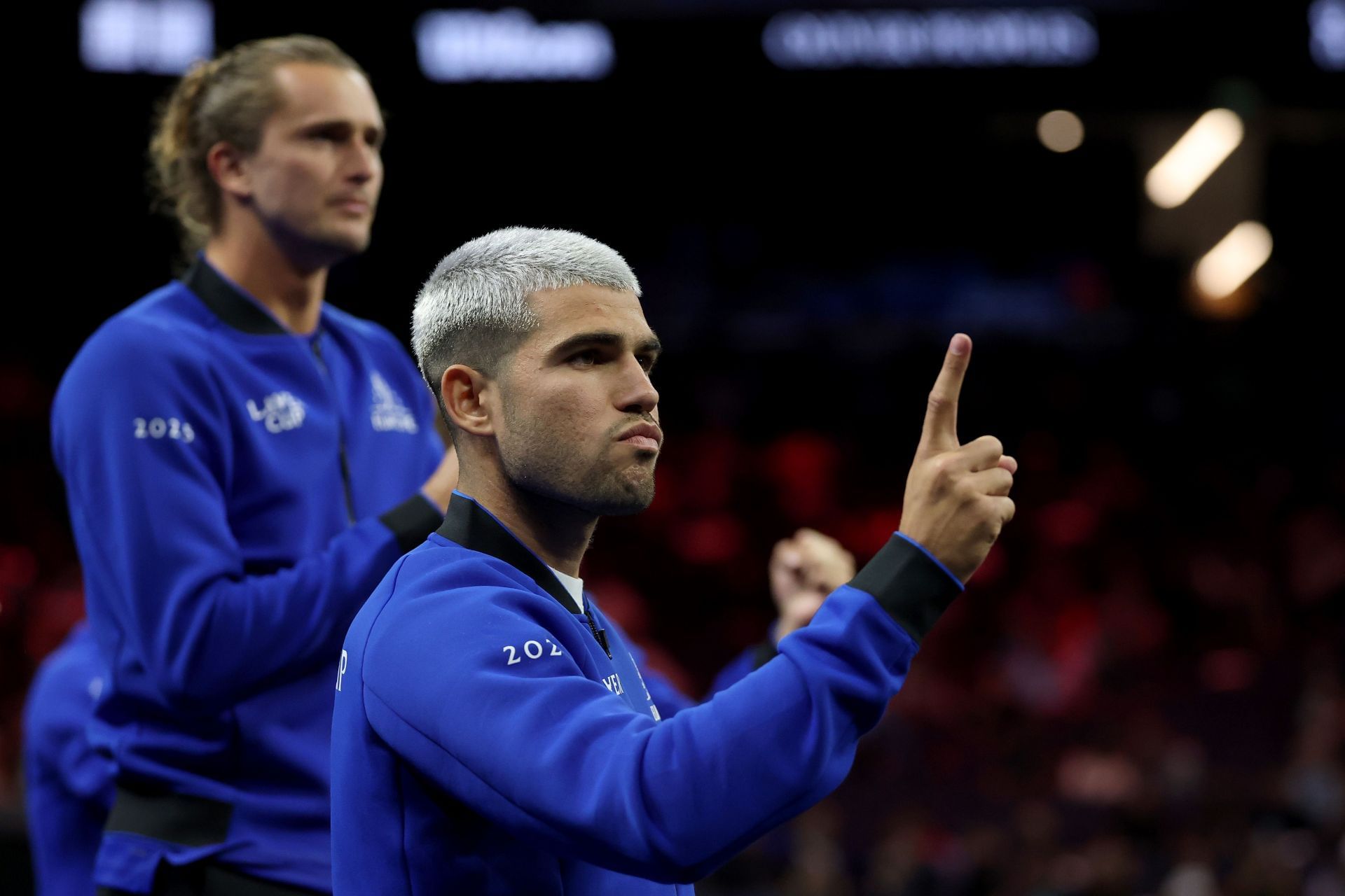 Alcaraz at the Laver Cup 2025 (Image Source: Getty)
