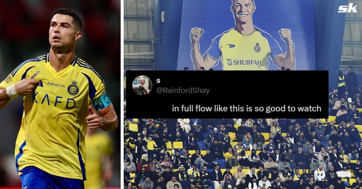 Fans hail Cristiano Ronaldo