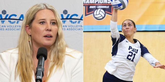 "These players are put on pedestals"- Nebraska coach Dani Busboom Kelly opens up on pressure college athletes face after Izzy Starck’s decision