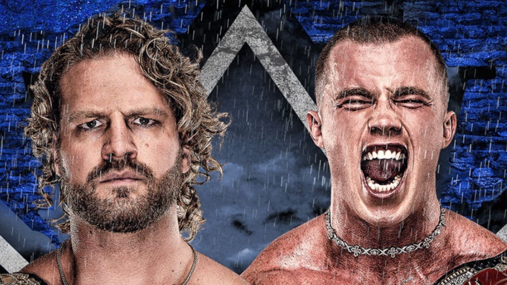 &quot;Hangman&quot; Adam Page will lock horns with Kyle Fletcher at All Out. (Image via AEW Facebook) 