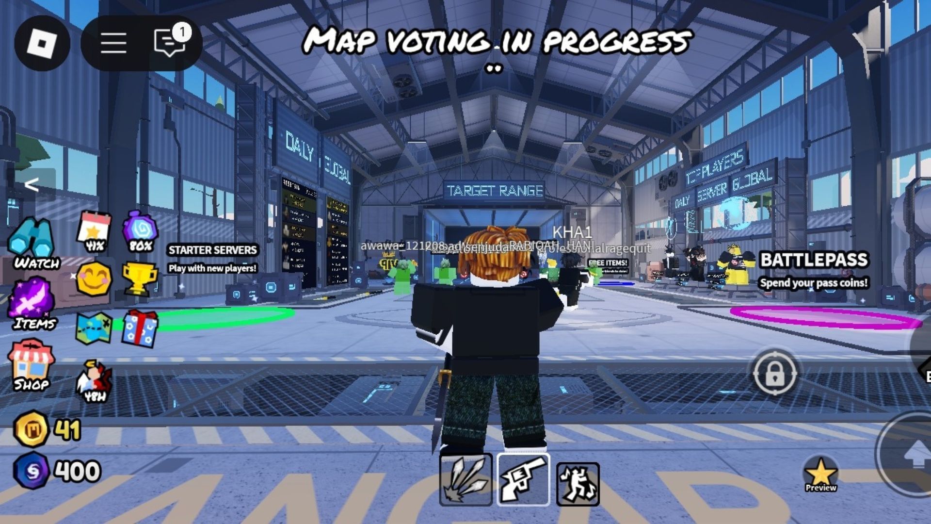 Lobby of Sharp (Image via Roblox)