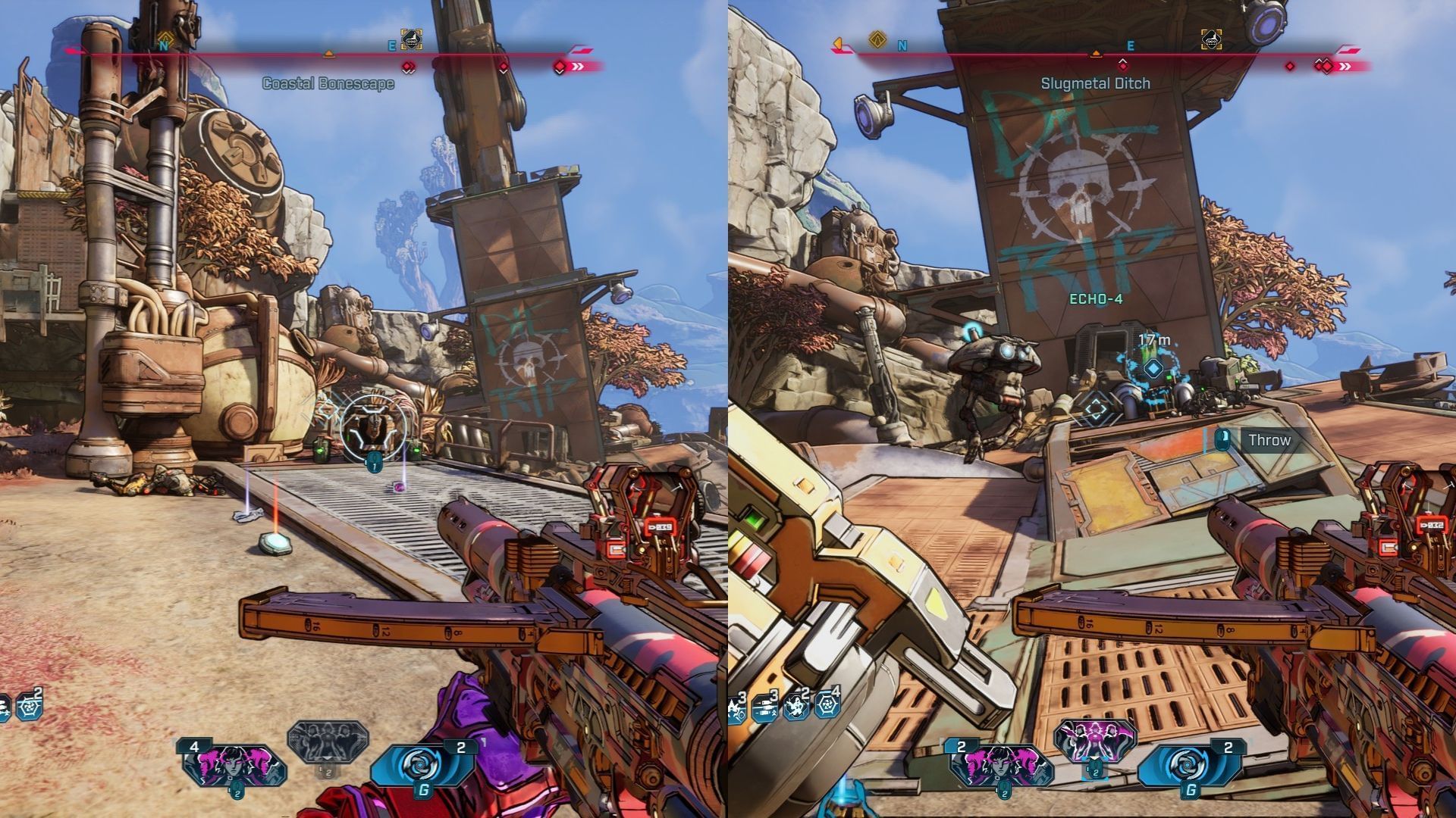 Look for a chimney with black smoke (Image via 2K)