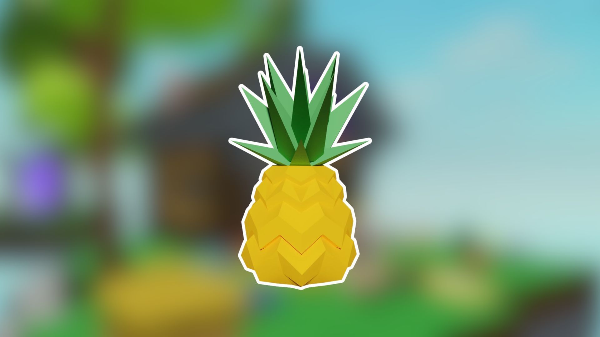 Pineapple is considered one of the best seasonal plants (Image via Roblox)